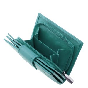 Csinos és minőségi, kis méretű női pénztárca, melynek alapanyaga valódi bőr, divatos színekben gyártottuk és RFID védelemmel is elláttuk.