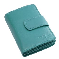 Sokoldalú és praktikus kialakítású, kis méretű női pénztárca valódi bőr alapanyagból, RFID védelemmel is felvértezve, minőségi díszdobozban.