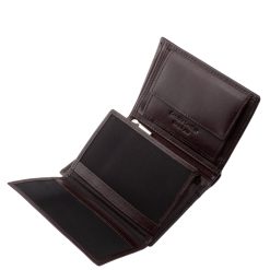 Ez a közepes méretű, különösen elegáns férfi irattartó pénztárca a Corvo Bianco márka kifinomult stílusát és magas minőségi elvárásait testesíti meg.