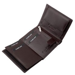 Ez a közepes méretű, különösen elegáns férfi irattartó pénztárca a Corvo Bianco márka kifinomult stílusát és magas minőségi elvárásait testesíti meg.